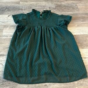 Dark green blouse size L-in great condition!